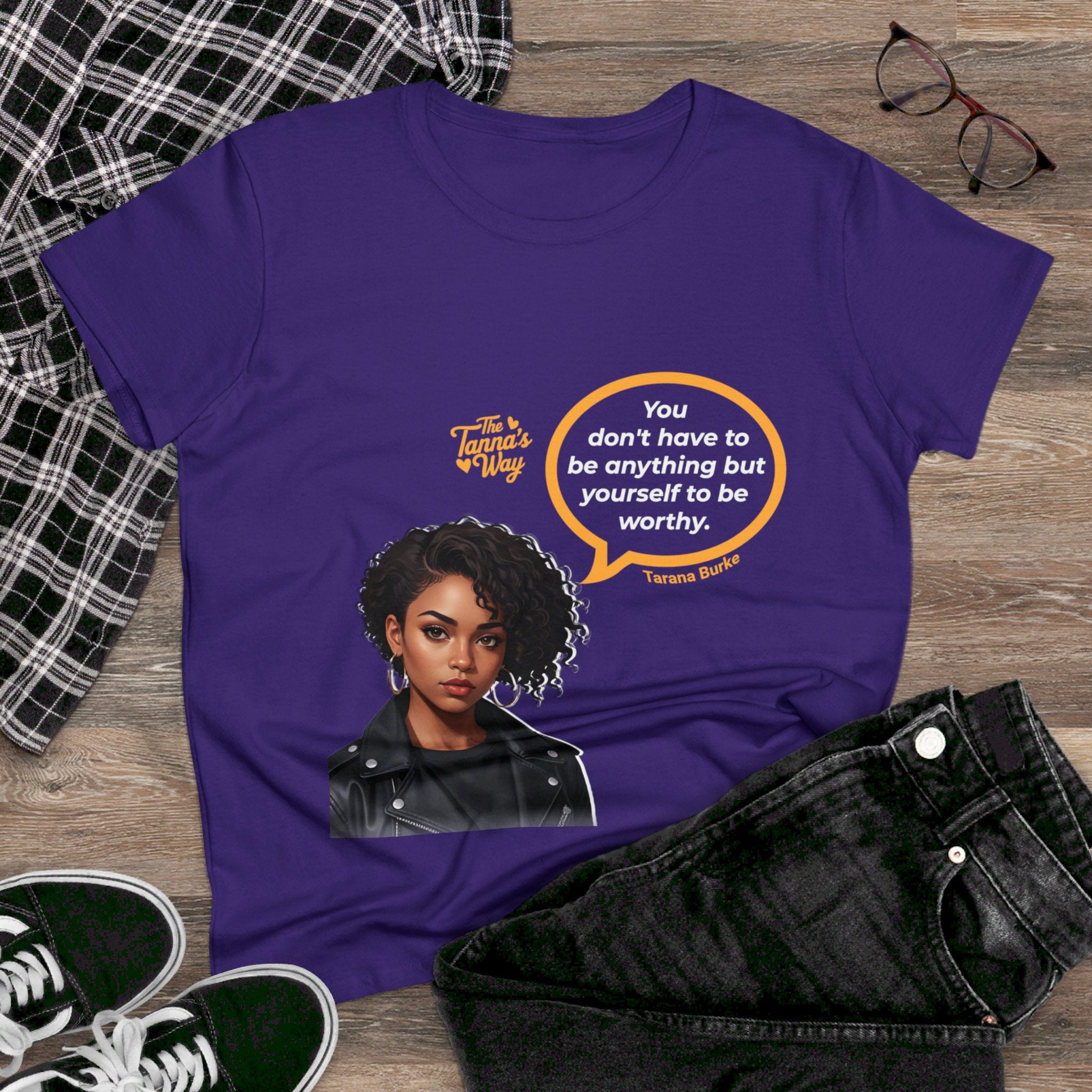 Tarana Burke | Women's Midweight Cotton Tee